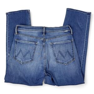 MOTHER Denim Women's Tomcat The Alley Straight Leg Blue Jeans